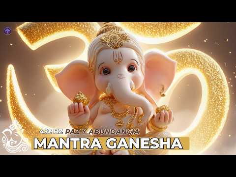 🕉️ GANESHA MANTRA ✨ PEACE, JOY, ABUNDANCE AND PROTECTION • 432Hz
