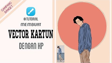 TUTORIAL VECTOR  KARTUN SIMPLE DENGAN HP | INFINITE DESIGN #vectorsimpel #tutorialvector