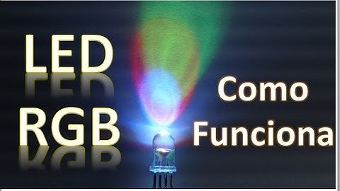 ✅ Led RGB, como funciona