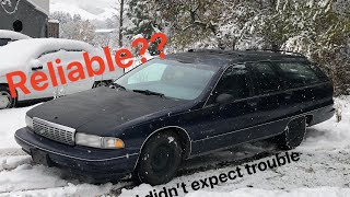 -5 Cold Start 91 Caprice Wagon by braydensdeals 4,857 views 3 years ago 7 minutes, 4 seconds