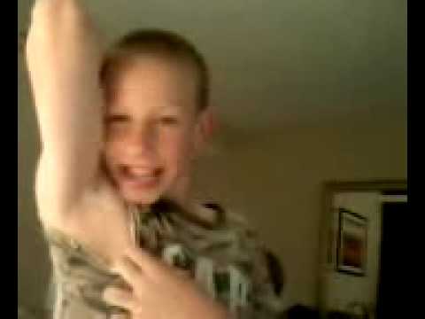 Boy Licks his Armpit! - YouTube