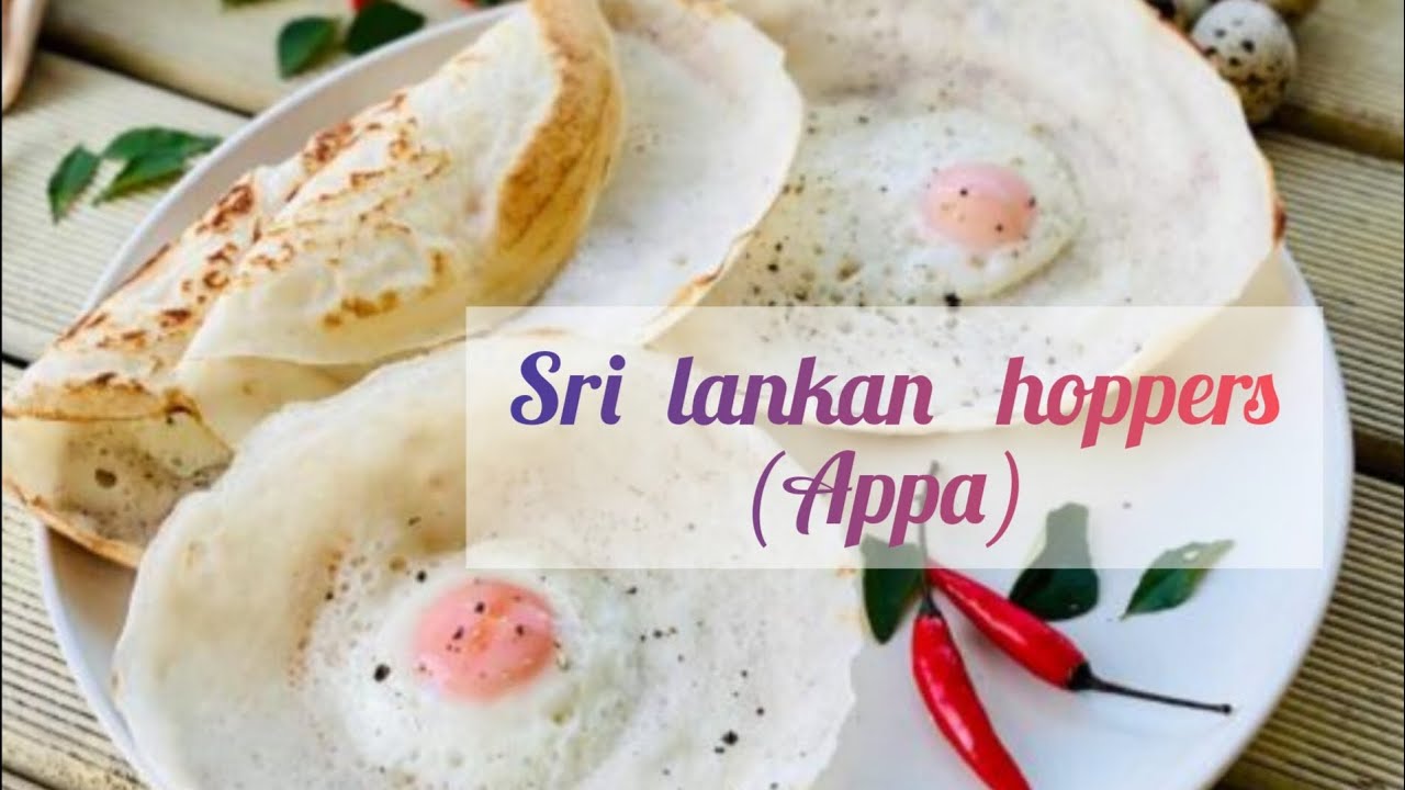 Must try best Sri Lankan hoppers recipe ️😋 No yeast No baking powder