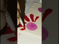 painting on canvas for the first time🖤