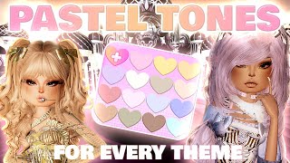I can **ONLY** USE PASTEL tones in Dress to Impress