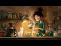🔥 Cozy Evening Tea & Soft Jazz ☕✨ | Warm Atelier Night Ambience