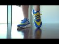 Adidas Ultraboost 21(Boston Marathon Edition) Colourway: Blue / Cloud White / Gold Metallic