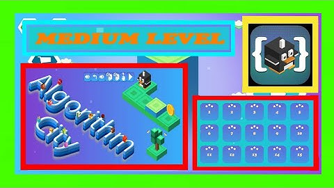 Algorithm City - Medium ALL Levels (1-15)