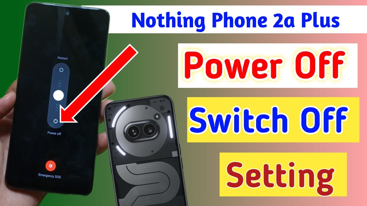 Nothing Phone 2a plus 5g power off setting | how to power off in ...