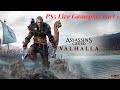First time playing Assassin's Creed: VALHALLA - PS5 Pro Live Gameplay Part 1