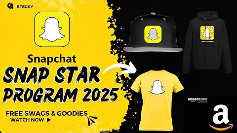 Snap Star Program Program 2025 || Free Swags & Goodies || Free Certificate || Register Now!!