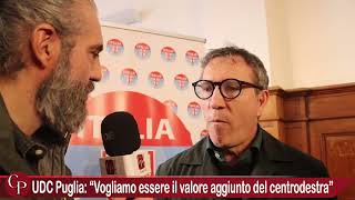 Udc Puglia Vogliamo Essere Il Valore Aggiunto Del Centrodestra