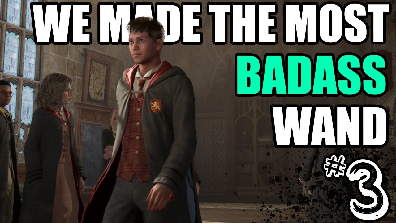 Show me a More BETTER Looking WAND! Hogwarts Legacy 4K Walkthrough Part 3