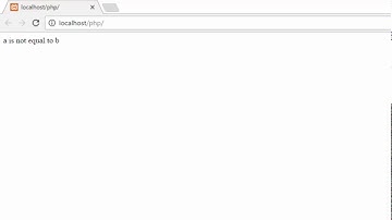 PHP Tutorial in Hindi Part 9 Comparison Operator
