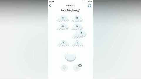 Easy Game - Complete the egg - Level 268 solution