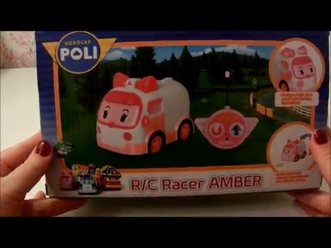 Обзор игрушек/Машинка Amber Poli Robocar