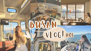 Busan Vlog #01⛴️|廣安里韓系唯美海景民宿🌊、超推薦炭火燒豬肉🐷、廣安里絕美夜景煙火🪄✨🎆