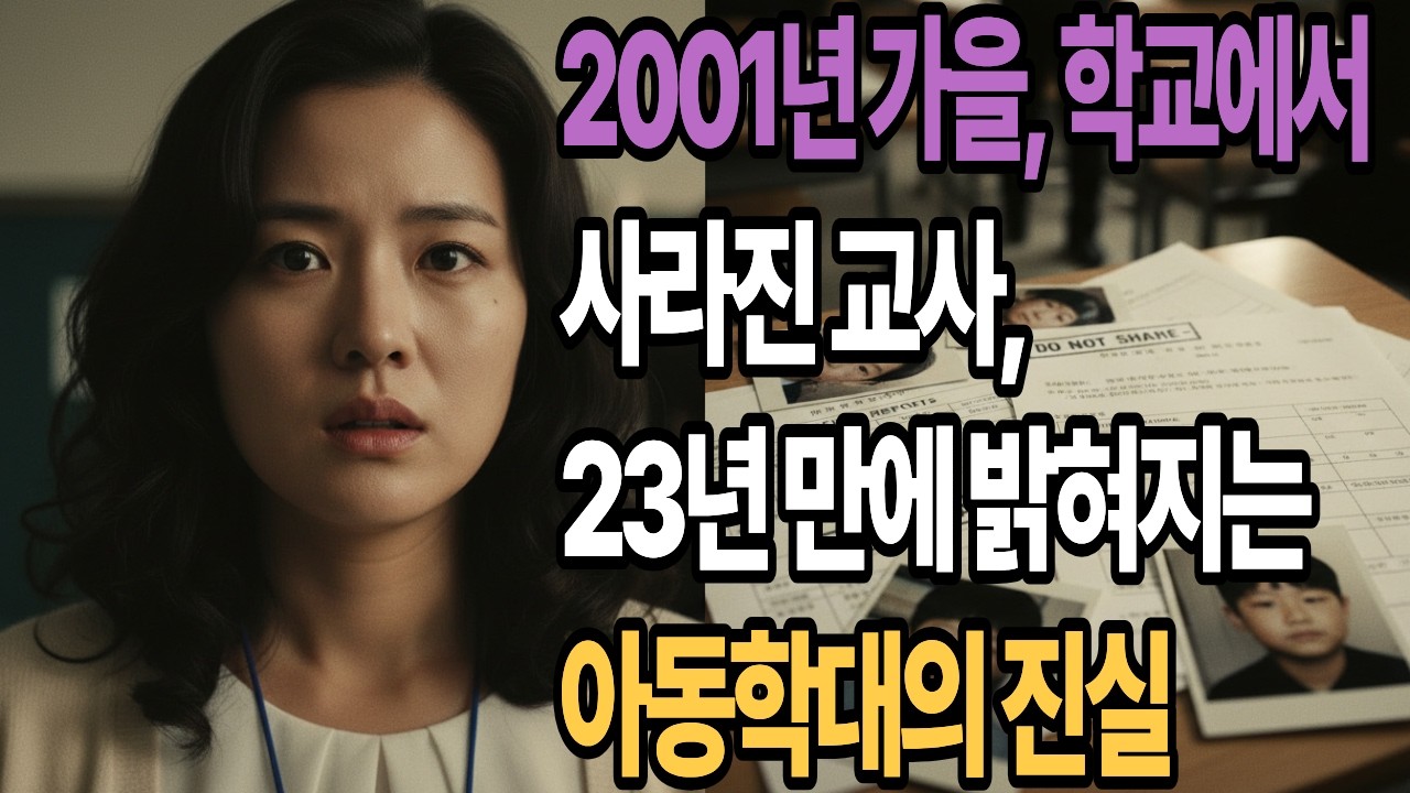 2001년 가을, 학교에서 사라진 교사, 23년 만에 밝혀지는 아동학대의 진실
