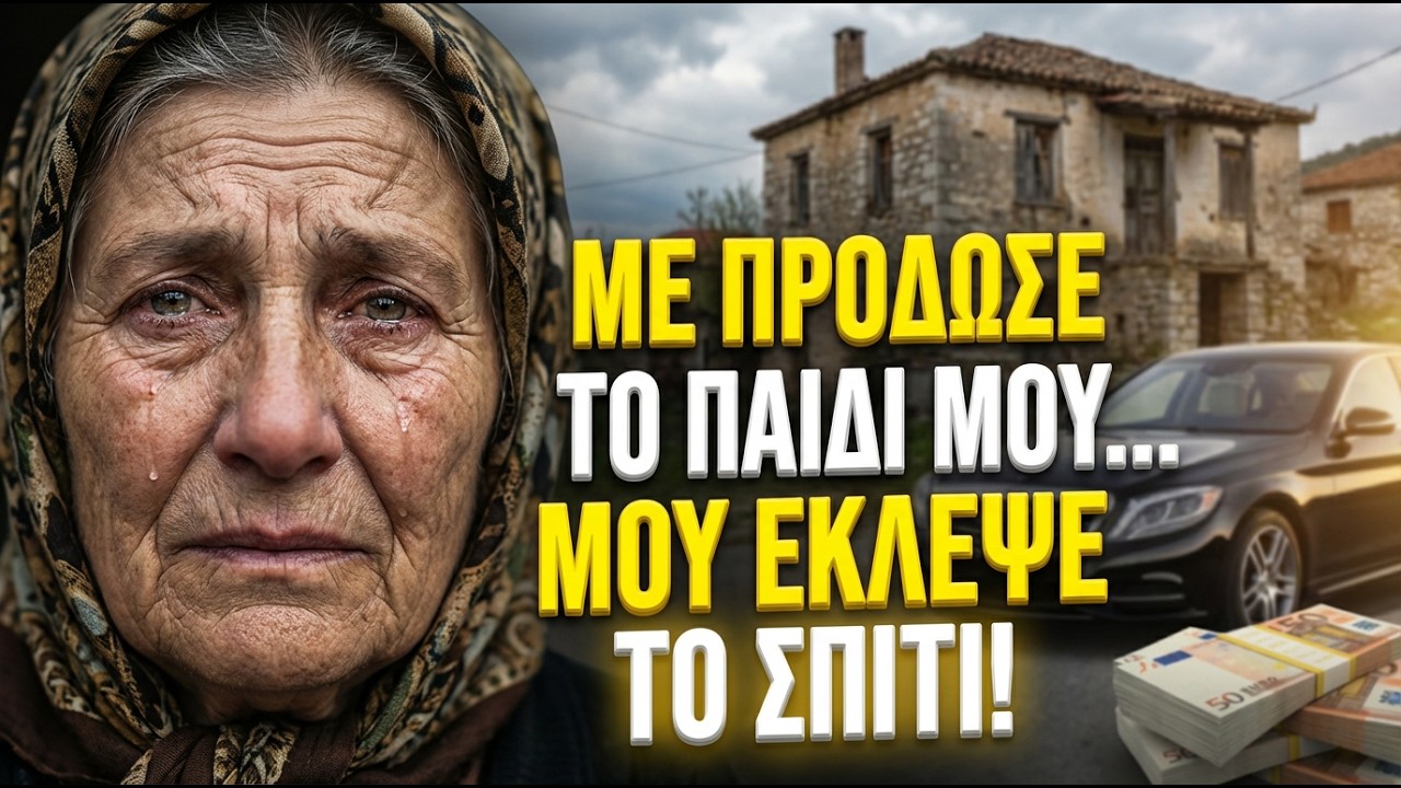 ΜΕ ΠΡΟΔΩΣΕ ΤΟ ΠΑΙΔΙ ΜΟΥ... Η συγκλονιστική απάτη του γιου μου και η τιμωρία που δεν περίμενε!