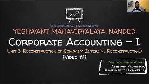 Capital Reduction Account