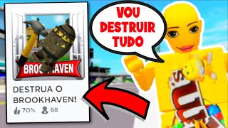 ET DOIDO VOLTOU NO BROOKHAVEN PARA APRONTAR!! 😂 