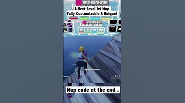 A Next-Level 1v1 Map – Fully Customizable & Unique! ✨ #fortnite #bestmap #1v1