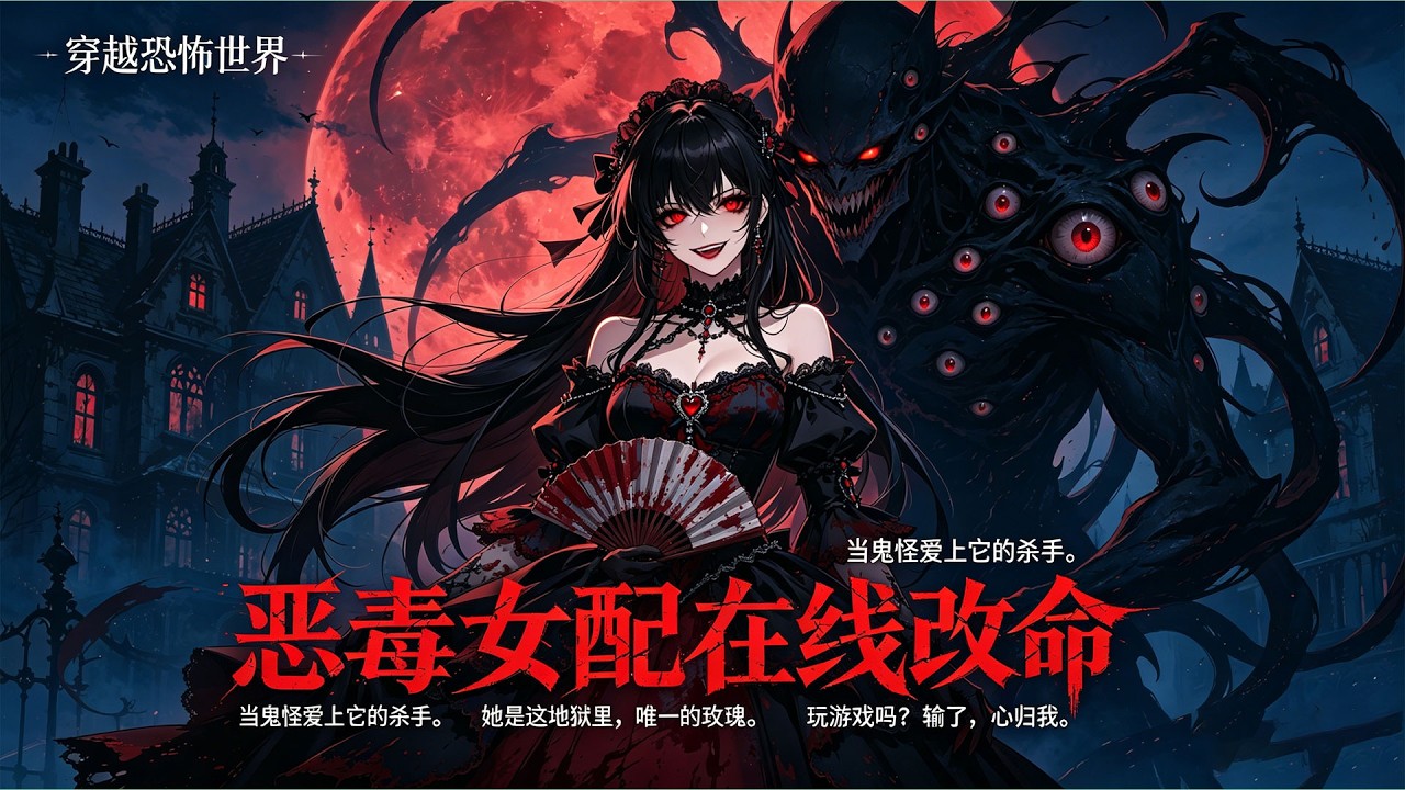 恶毒女配在惊悚游戏里杀疯了