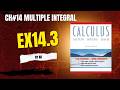 Ex 14.3 – Polar Coordinates Double Integrals 🌀📘