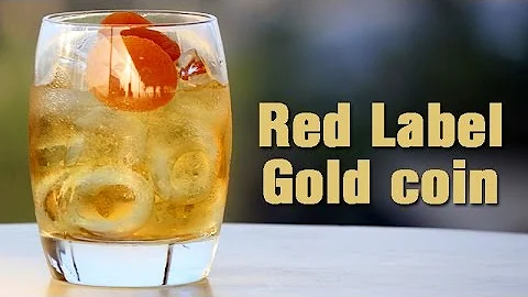 What drink is good with Red Label?
