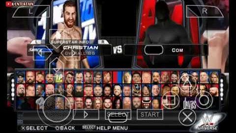 HOW TO CHANGE NAME IN WWE SVR11/ 2K18 PSP USING ANDROID by K ENTERTAIN