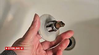 Review Universal bath sink drain stopper, simple fix. by Sterling W 152 views 2 months ago 54 seconds