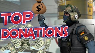 Biggest Donations to CS:GO Twitch Streamer & Reactions (ft. Motar2k)