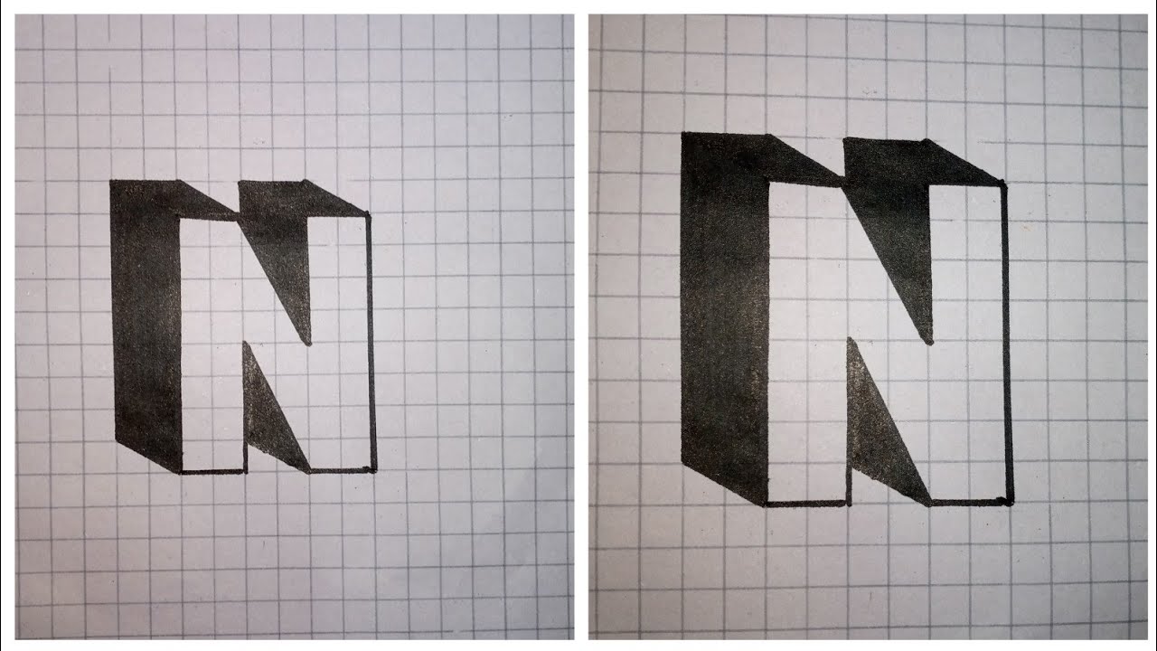 How To Draw 3d Alphabet Step By Step 3d Drawing Tutorial For Beginners how-to-draw-3d-alphabet-step-by-step-3d-drawing-tutorial-for-beginners