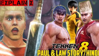 Tekken 8 Paul and Law Possibility  Story Explained in | Hindi