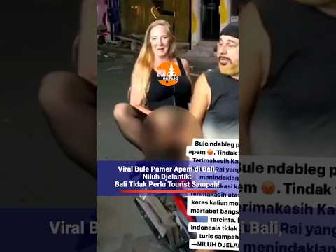 Viral Bule di Bali Pamer Apem Didepan Umum #bali #bule #viralvideo #shortvideo #liburan #wisata #fyp