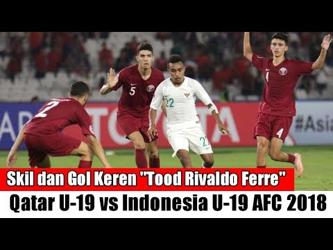 Skil dan Gol Keren &quot;Todd Rivaldo Ferre&quot; Guncang Dunia (Qatar vs Indonesia) AFC 2018