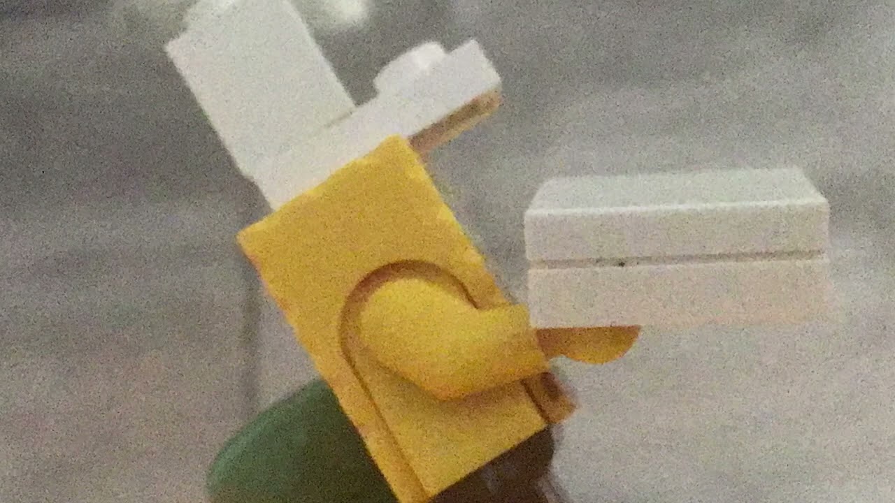 Lego Spongebob stop motion: "Pizza Delivery"