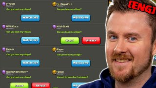 WORLD BEST PLAYERS compete in KING OF THE HILL Mode in Clash of Clans