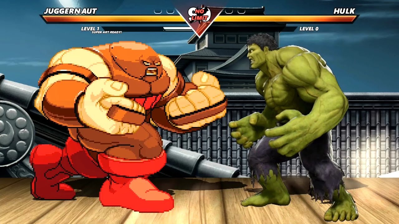 JUGGERNAUT vs HULK - Highest Level Amazing Fight! - YouTube