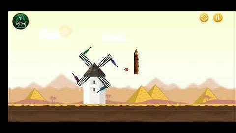 knock down bottle/desert world/level 1/gaming champion