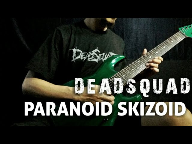 Deadsquad - Paranoid Skizoid Guitar Cover ( instrumental ) class=