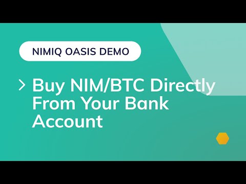 Introducing Fiat Atomic Swaps - How To Buy NIM/BTC Directly From Your Bank Account
