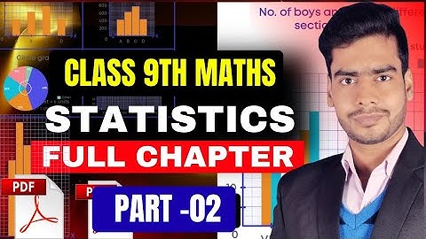 Class 9 Maths Statistics Chapter 12 | Part-2 One Shot | Score Full Marks 🔥