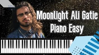 Moonlight - Ali Gatie - Piano Easy