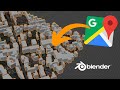 Comment crer un terrain 3d avec google maps et blender 