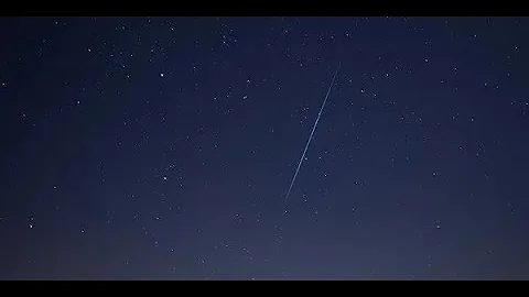 Geminid meteor shower Starlapse GoPro Hero 11 on 13 December 2023