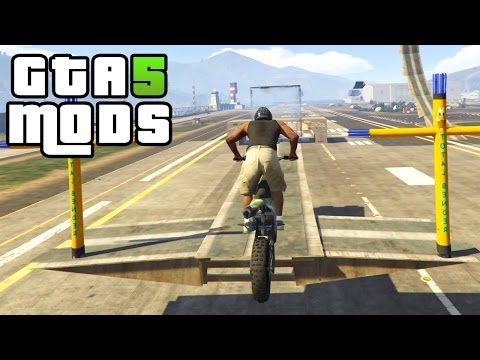 GTA 5 PC MODS - Freestyle Motocross Track [BETA]