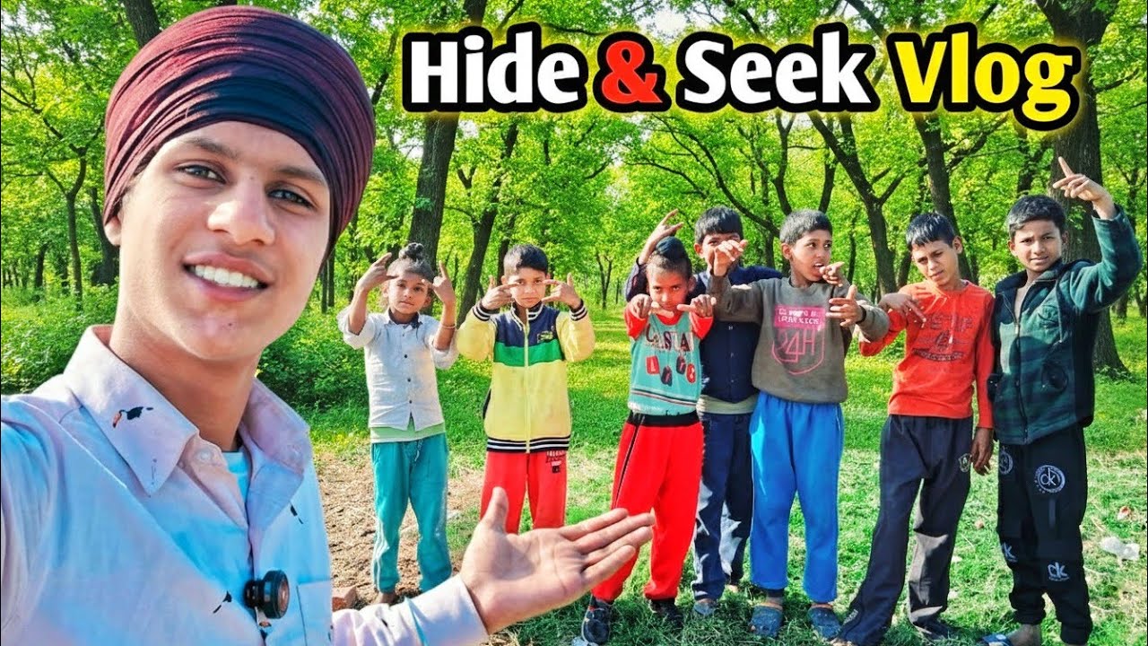 Ajj Bachya Ne Mainu Hara Ditta 😱 | Hide & Seek Vlog 