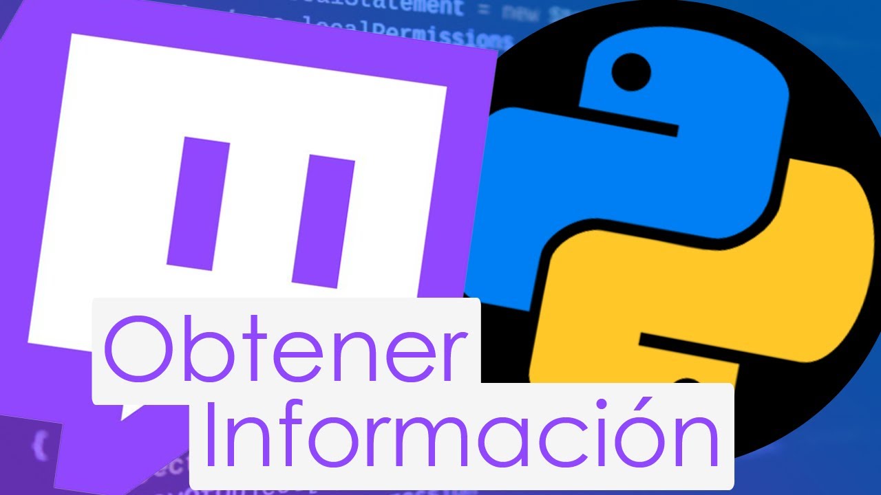 Python Twitch Obtener cuántos suscriptores tiene un canal de Twitch con Python | AVM ...