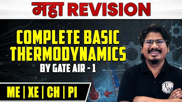 Complete Basic Thermodynamics | Mechanical | Maha Revision