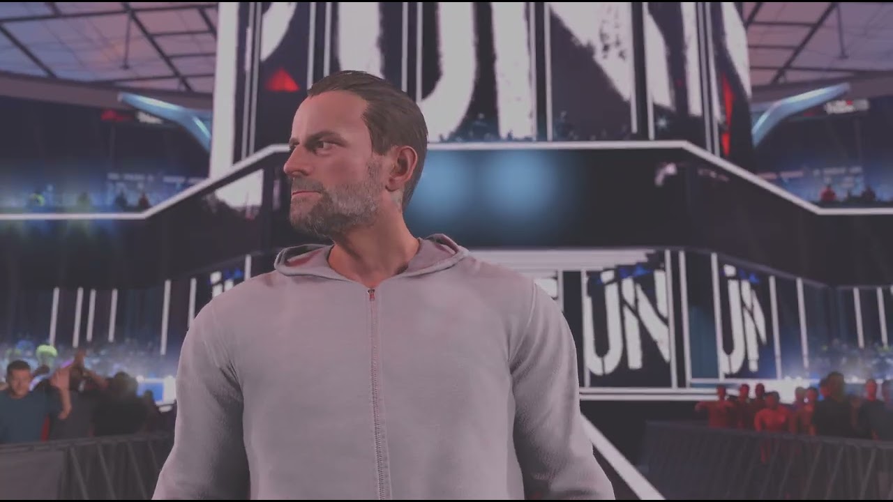 WWE 2K26: Showcase Match 10 - CM Punk Vs Seth 'Freakin' Rollins Vs Roman Reigns Wrestlemania 41